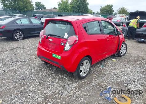 2014 Chevrolet Spark Ls Auto из США, поврежденный, VIN KL8CB6S9XEC521943